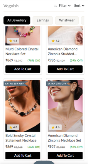 Client store screenshot